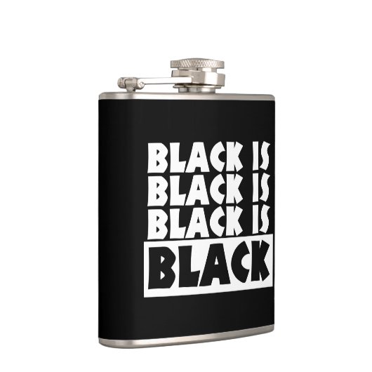 Schwarz Flachmann (Rechts)