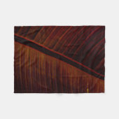 Schwarz Fleecedecke (Vorderseite (Horizontal))