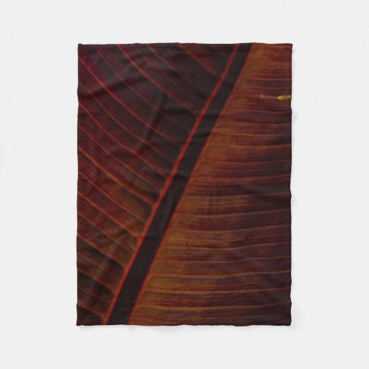 Schwarz Fleecedecke (Vorderseite)