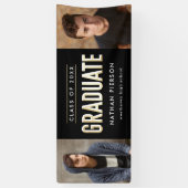 Schwarz-Foto-Abschluss Banner (Vertikal)