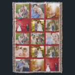 Schwarz-Foto-Collage Decke<br><div class="desc">15 Foto Layout Foto Collage werfen Decke. Gutes Geschenk für Kinder mit Uni! Auch mit weißen oder schwarzen Fotorahmen erhältlich. Foto mit freundlicher Genehmigung von Leeds Wedding Fotograf, John Hope. Besuchen Sie ihn unter http://www.johnhopephotography.com</div>