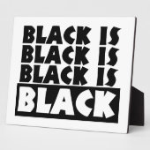 Schwarz Fotoplatte (Seite)