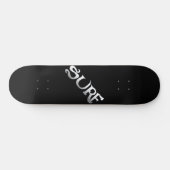 Schwarz gekachelte Skateboard (Horizontal)