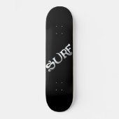 Schwarz gekachelte Skateboard (Vorderseite)