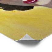 schwarz gekleidet poster (Ecke)