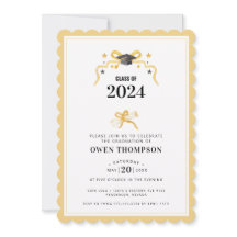 Schwarz-Gelb-Abschluss-Jahresband