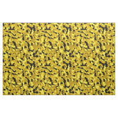 Schwarz-Gelb-Camouflage-Druckmuster Stoff (Fat Quarter (45,7 x 55,9 cm))