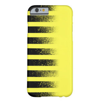 Schwarz-gelb gestreiftes iPhone 6 Hülle