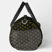 Schwarz & Gelb Groß Duffle Bag (Rechts)