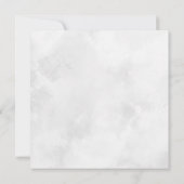 Schwarz-Gelb-Grunge-Abschluss Save the Date (Rückseite)