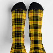 Schwarz gelb kariert socken (Oben)