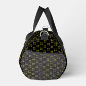 Schwarz & Gelb Klein Duffle Bag (Rechts)