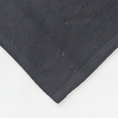 Schwarz-Gelb-Mauer Fleecedecke (Ecke)