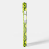 Schwarz-Gelb-Muster Case-Mate iPhone Hülle (Rückseite / Links)