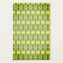 Schwarz-Gelb-Muster Planer