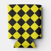 Schwarz/Gelb überprüft Dosenkühler (Rückseite)