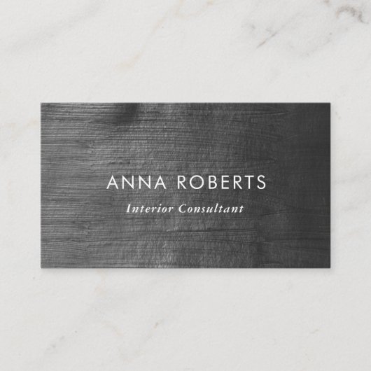 Schwarz-Gelb-Visitenkarte Visitenkarte (Vorderseite)