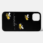 Schwarz-Gelbe Bienen Sommername Case-Mate iPhone Hülle (Rückseite (Horizontal))