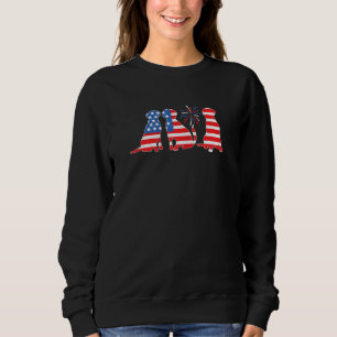 Schwarz Gelbe Schokolade Fuchs Rot Lab Silber Patr Sweatshirt