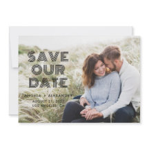 Schwarz Geometrisches Retro-Foto