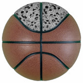 Schwarz gepunktet basketball (Rechts)