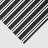 Schwarz gestreift seidenpapier (Detail)