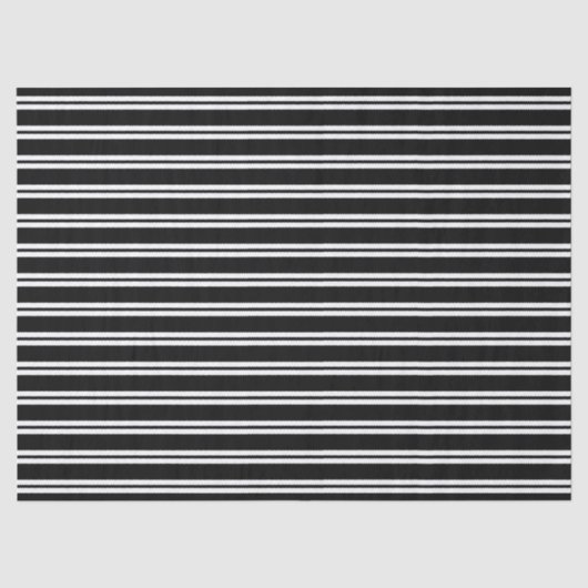 Schwarz gestreift seidenpapier (Vorderseite)