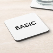 Schwarz Getränkeuntersetzer (Linke Seite)