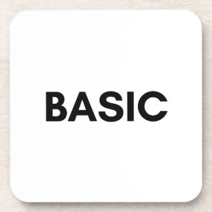 Schwarz Getränkeuntersetzer