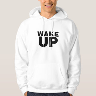 Schwarz geweckt hoodie