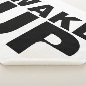 Schwarz geweckt sherpadecke (3/4)