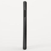 Schwarz glänzende Imitate aus Edelstahl Case-Mate iPhone Hülle (Hinten/Rechts)