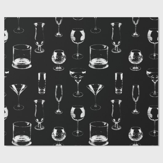 Schwarz-Gläser Geschenkpapier (Flach)