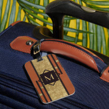 Schwarz & Gold Art Deco Custom Monogram