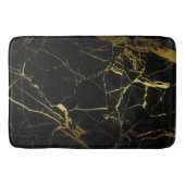 Schwarz-Gold-Badematte Badematte (Vorderseite)