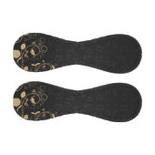 Schwarz-Gold-Dekorationsmuster Baseball (Paneele)