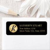 Schwarz-Gold-Elegant-Monogramm (Insitu)