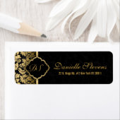 Schwarz-Gold-Floral-DamaskusMuster-Label (Insitu)