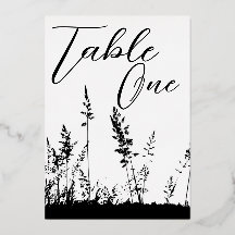 Schwarz/Gold Foultisch Eins