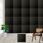 Schwarz-Gold-Herringbone-Tile Fliese