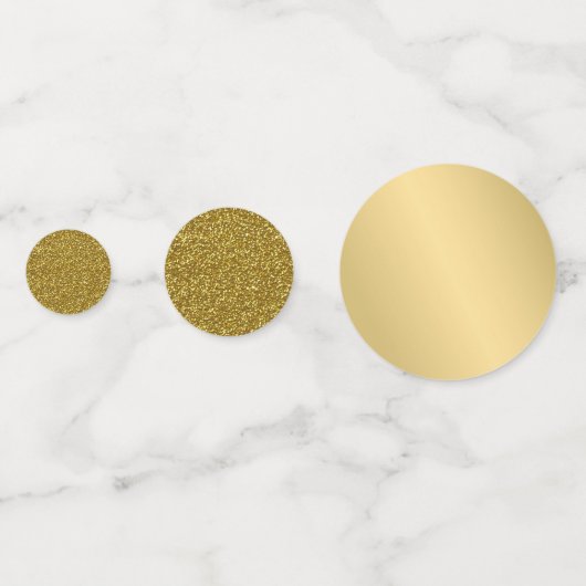 Schwarz, Gold High School Wiedersehen Konfetti (Rückseiten)