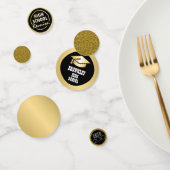 Schwarz, Gold High School Wiedersehen Konfetti (Gruppe)