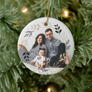 Schwarz-Gold-Kranz Weihnachtsschmuck