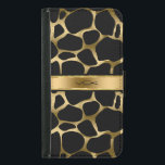 Schwarz & Gold Leopard Print in Monogrammatik Samsung Galaxy S5 Geldbeutel Hülle<br><div class="desc">Eleganter schwarz-goldfarbener Leopardendruck. Anpassbare Monogramm. Wenn Sie Hilfe beim Anpassen,  Ändern der Farbe oder sonst irgendetwas benötigen,  wenden Sie sich an ArtOnWear Designer. Kostenlose Textformatierung mit Live-Hilfe auf Anfrage.</div>