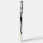 Schwarz-Gold-Marmor Case-Mate iPhone Hülle (Rückseite / Rechts)