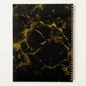 Schwarz-Gold-Marmor Planer (Rückseite)