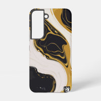 Schwarz-Gold-Marmor