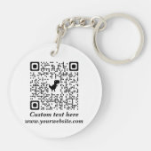 Schwarz-Gold-Marmor Schlüsselanhänger (Rückseite)