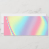 Schwarz & Gold Party-Ticket Einladung (Rückseite)