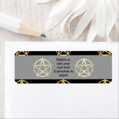 Schwarz-Gold-Pentagramm (Insitu)